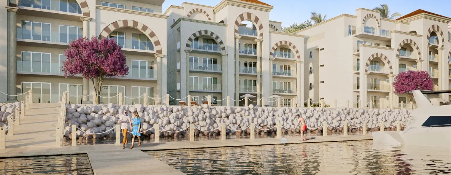 Luxury condos in Marina El Cid, Mazatlán